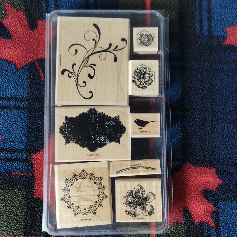 Stampin' Up! Wooden Stamp Set: Everything Eleanor